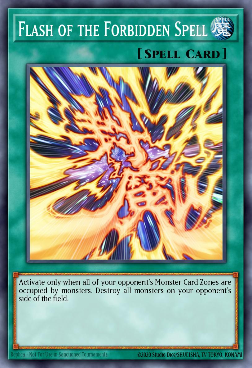 封魔一閃 CDIP-038 レリーフ（Flash of the Forbidden Spell）