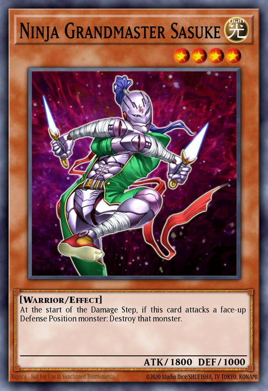 忍者マスター SASUKE SOD-019 レリーフ（Ninja Grandmaster Sasuke）