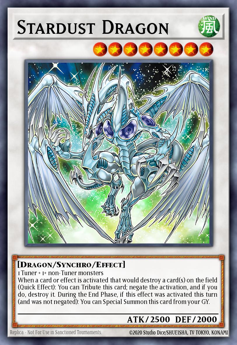 スターダスト・ドラゴン TDGS-040 レリーフ（Stardust Dragon）