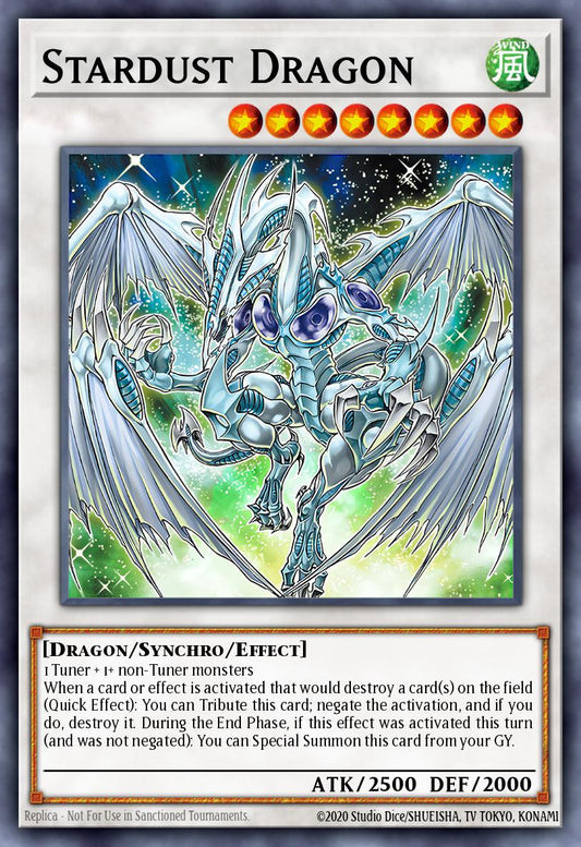 スターダスト・ドラゴン TDGS-040 レリーフ（Stardust Dragon）