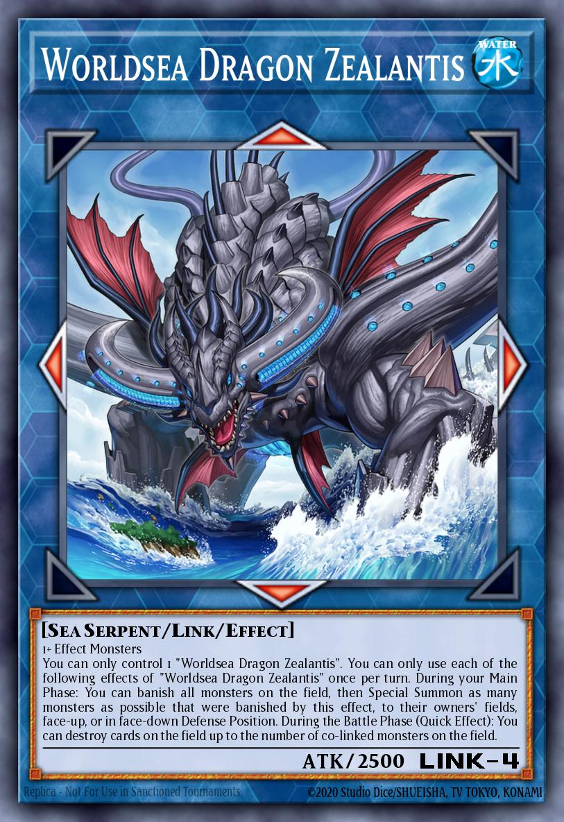 Worldsea Dragon Zealantis RA04-082 レリーフ