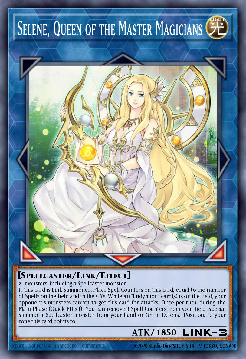 Selene Queen of the Master Magicians RA01-047 レリーフ