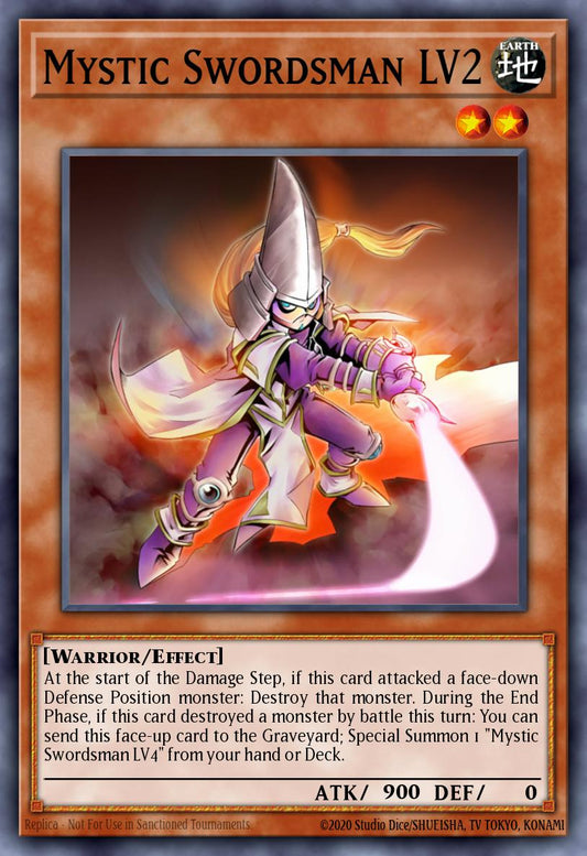 ミスティック・ソードマン LV2 SOD-011 レリーフ（Mystic Swordsman LV2）