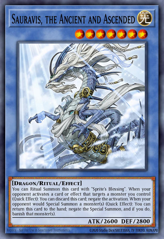 Sauravis the Ancient and Ascended RA02-019 レリーフ