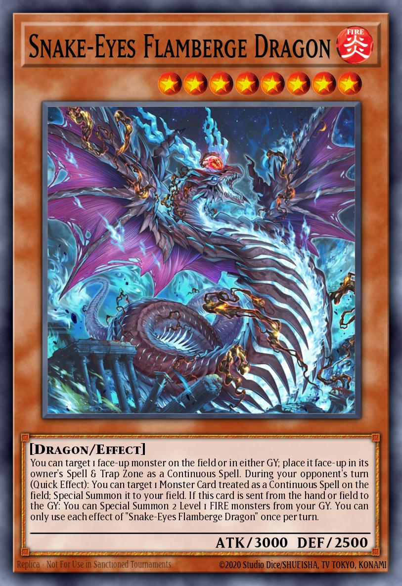 Snake Eyes Flamberge Dragon RA03-033 レリーフ