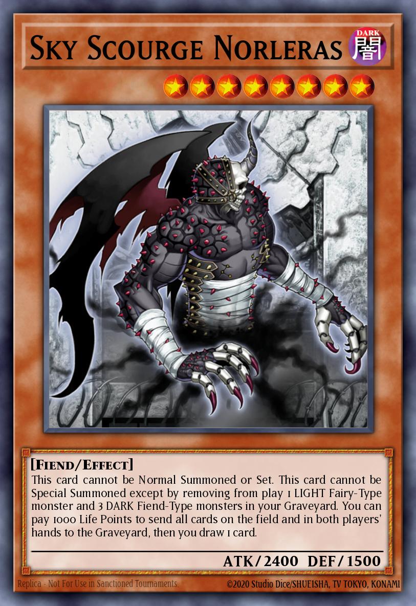 天魔神 ノーレラス FOTB-022 レリーフ（Sky Scourge Norleras）