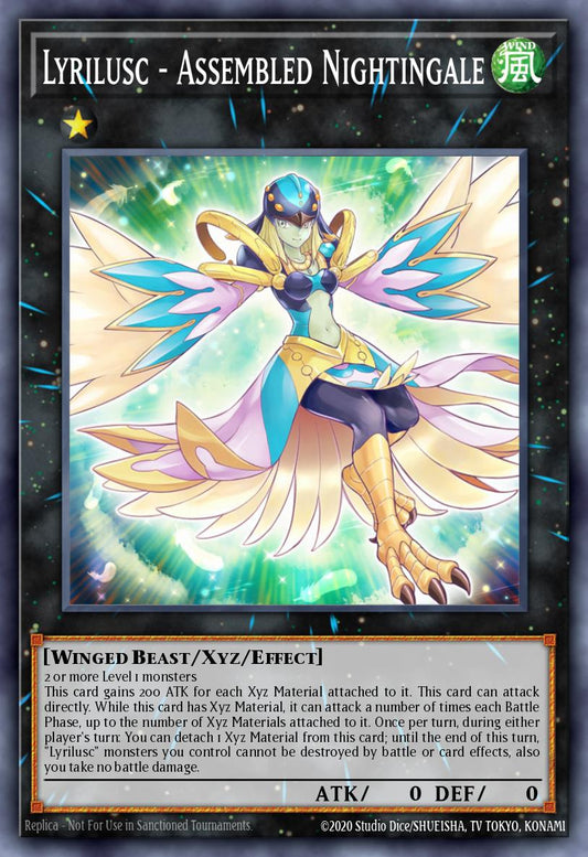 Lyrilusc Assembled Nightingale RA04-069 レリーフ