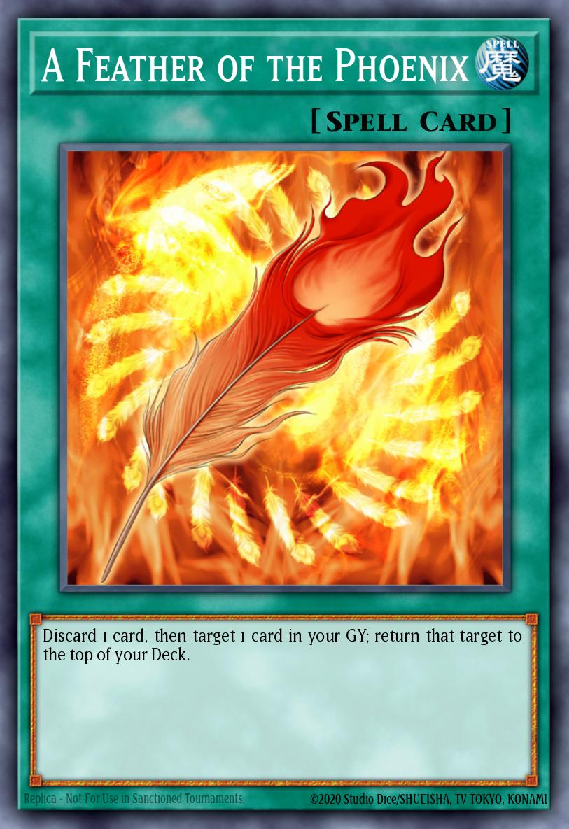 鳳凰神の羽根 FET-037 レリーフ（A Feather of the Phoenix）