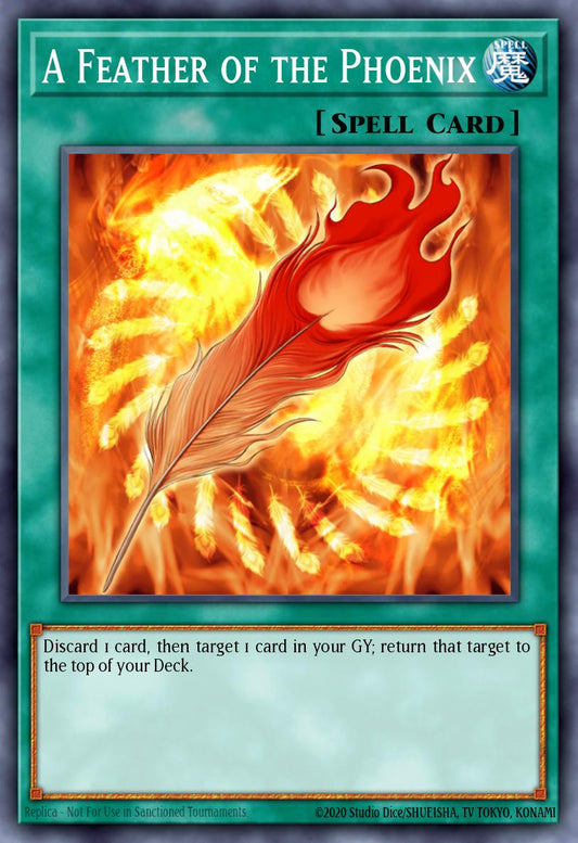 鳳凰神の羽根 FET-037 レリーフ（A Feather of the Phoenix）