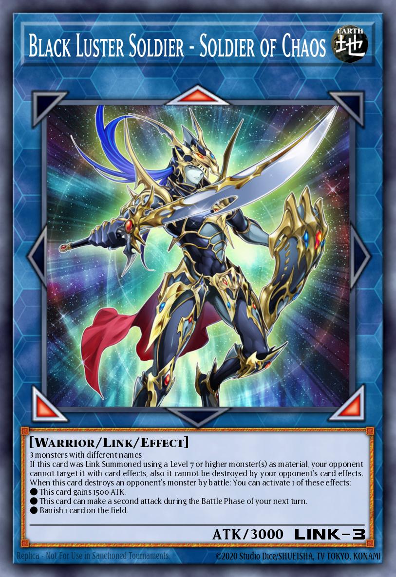 Black Luster Soldier Soldier of Chaos OP17-003 レリーフ