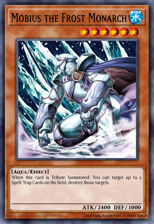 氷帝メビウス SOD-022 レリーフ（Mobius the Frost Monarch）