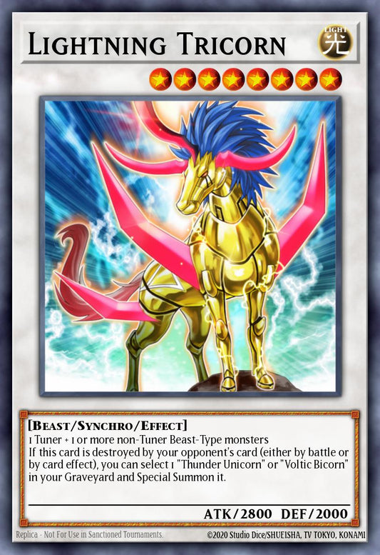 ライトニング・トライコーン DREV-042 レリーフ（Lightning Tricorn）