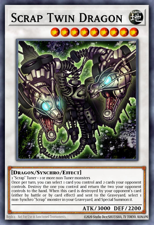 スクラップ・ツイン・ドラゴン STBL-044 レリーフ（Scrap Twin Dragon）