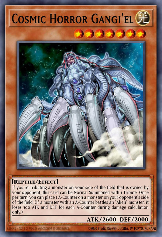 宇宙獣ガンギル POTD-029 レリーフ（Cosmic Horror Gangi el）