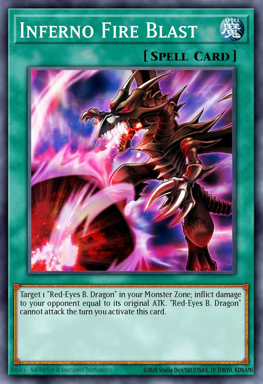 黒炎弾 SOD-042 レリーフ（Inferno Fire Blast）