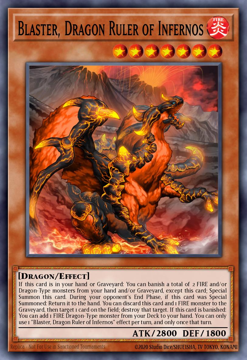 Blaster Dragon Ruler of Infernos RA03-010 レリーフ