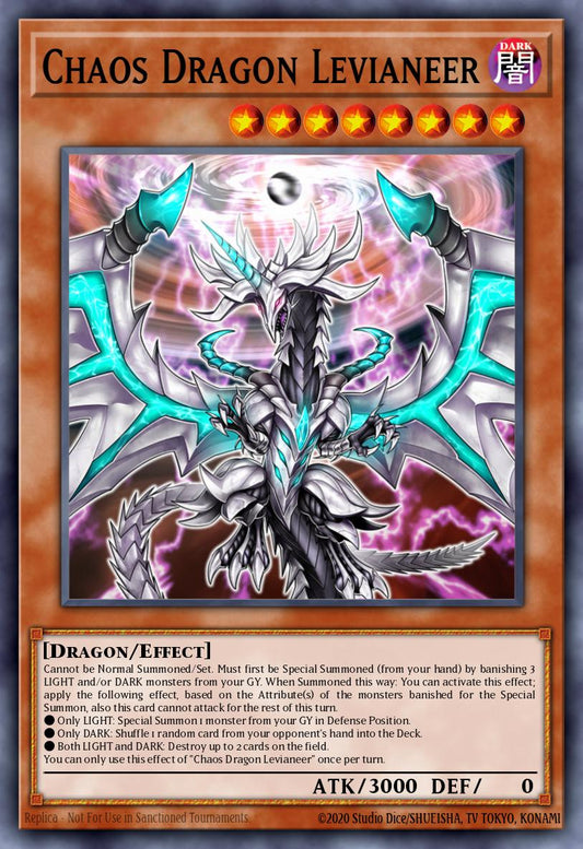 Chaos Dragon Levianeer OP12-001 レリーフ