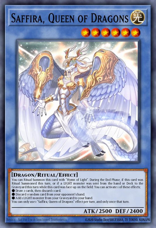 竜姫神サフィラ DUEA-050 レリーフ（Saffira Queen of Dragons）