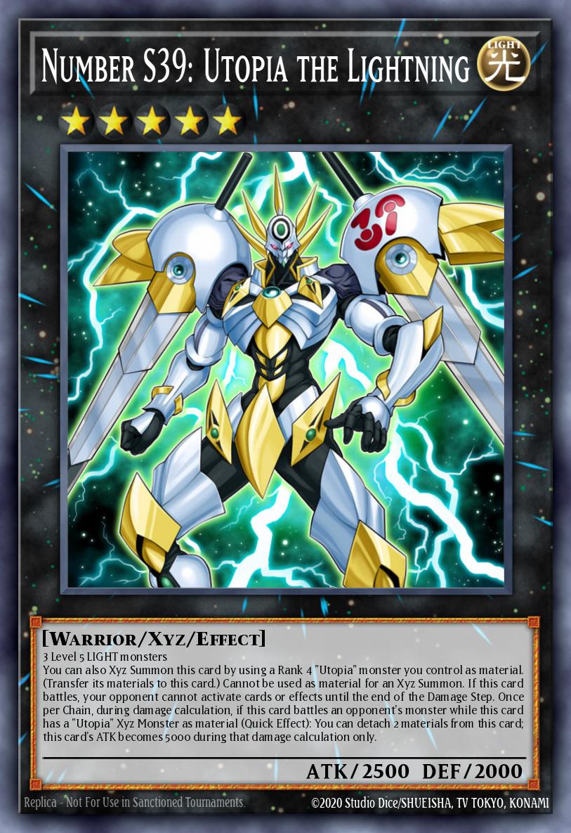 Number S39 Utopia the Lightning OP04-001 レリーフ