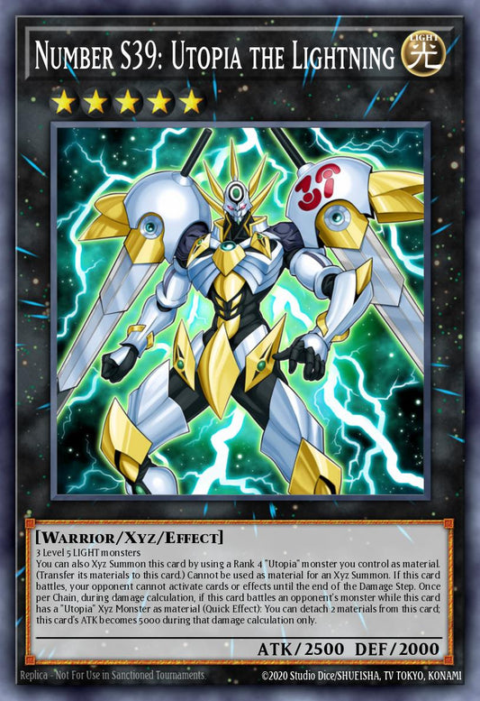 Number S39 Utopia the Lightning OP04-001 レリーフ