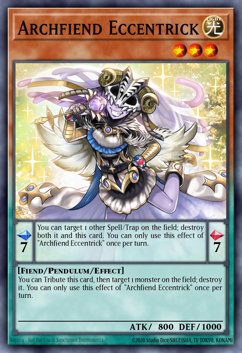 Archfiend Eccentrick RA04-017 レリーフ