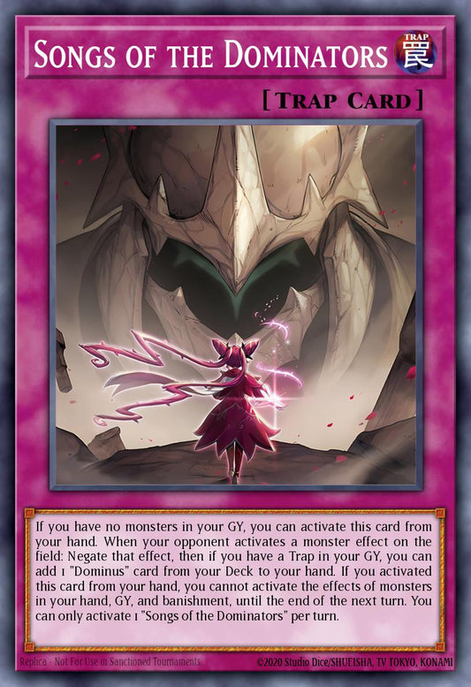 Songs of the Dominators RA05-081 レリーフ