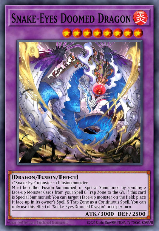 Snake Eyes Doomed Dragon RA05-039 レリーフ