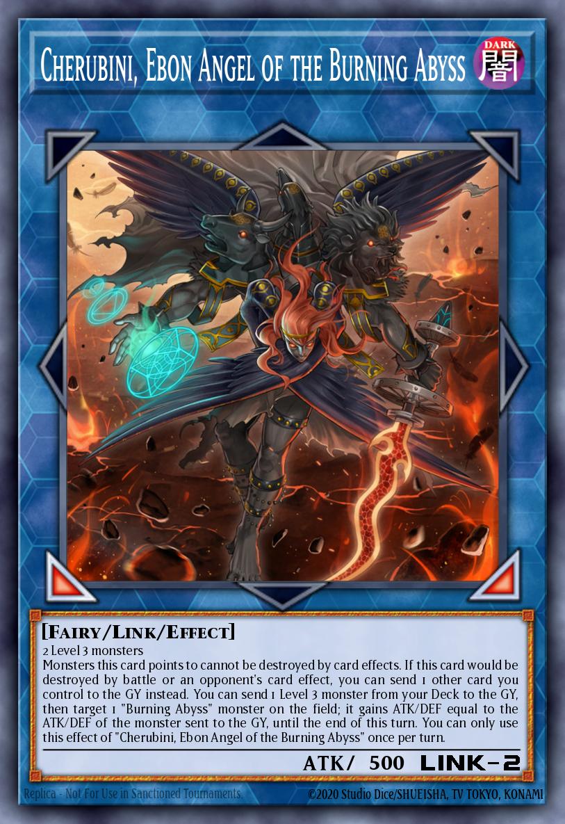 Cherubini Ebon Angel of the Burning Abyss RA01-042 レリーフ