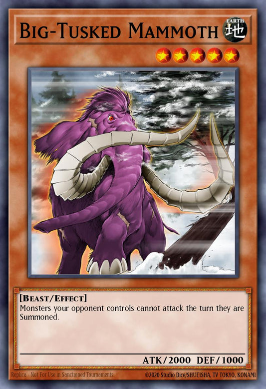 ビッグホーン・マンモス FET-015 レリーフ（Big Tusked Mammoth）