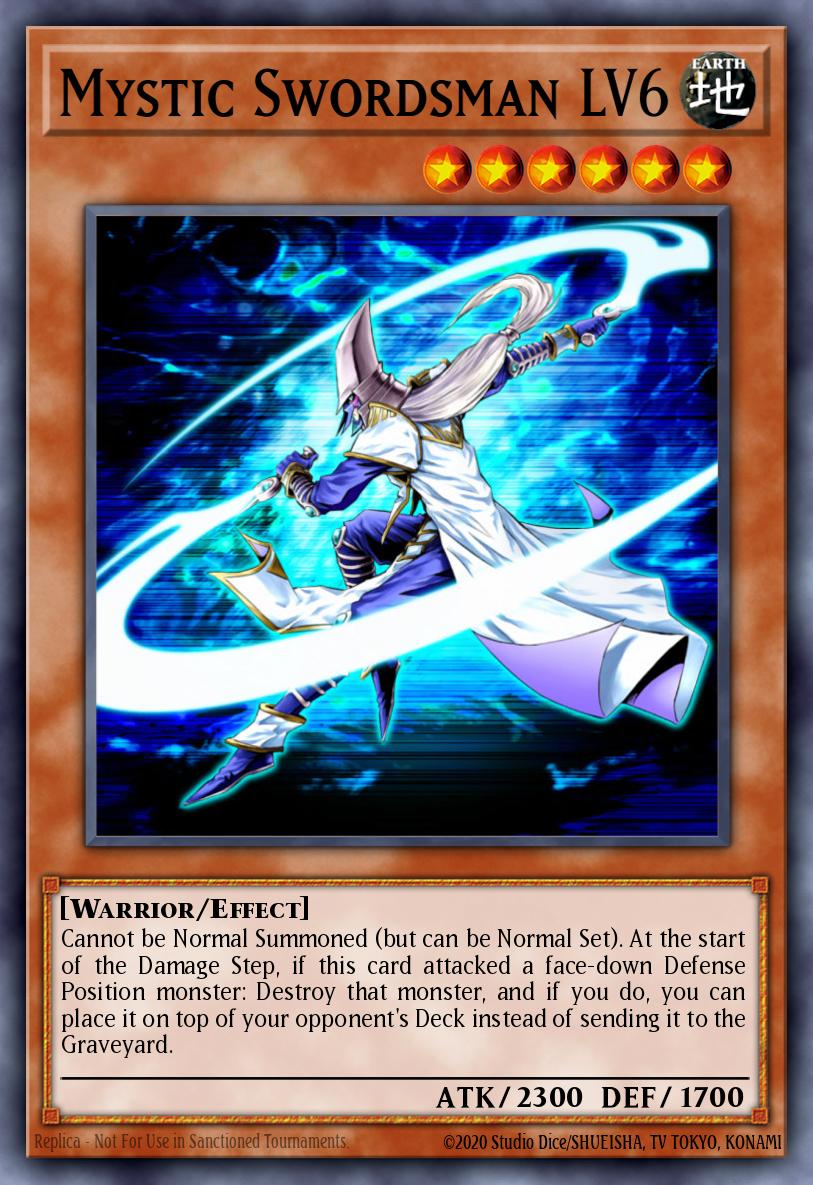ミスティック・ソードマン LV6 RDS-008 レリーフ（Mystic Swordsman LV6）
