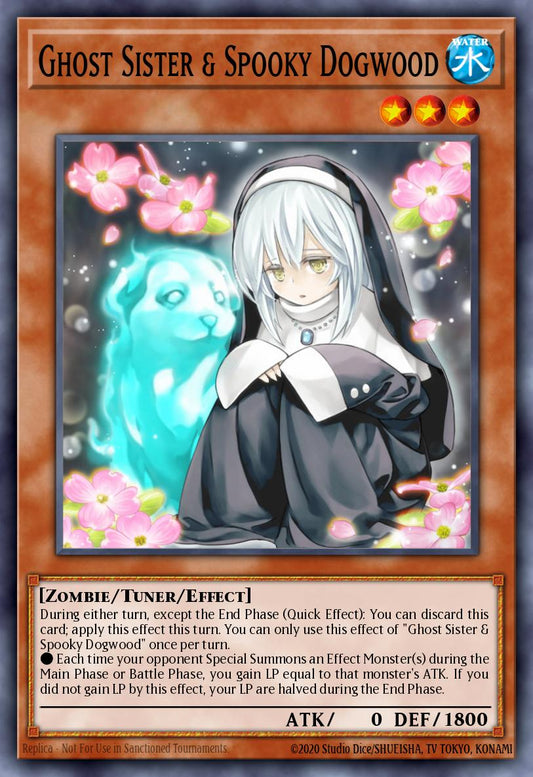 Ghost Sister Spooky Dogwood RA03-020 レリーフ