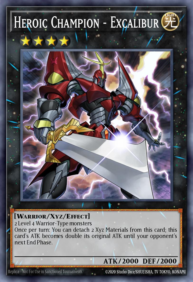 H-C エクスカリバー REDU-041 レリーフ（Heroic Champion Excalibur）