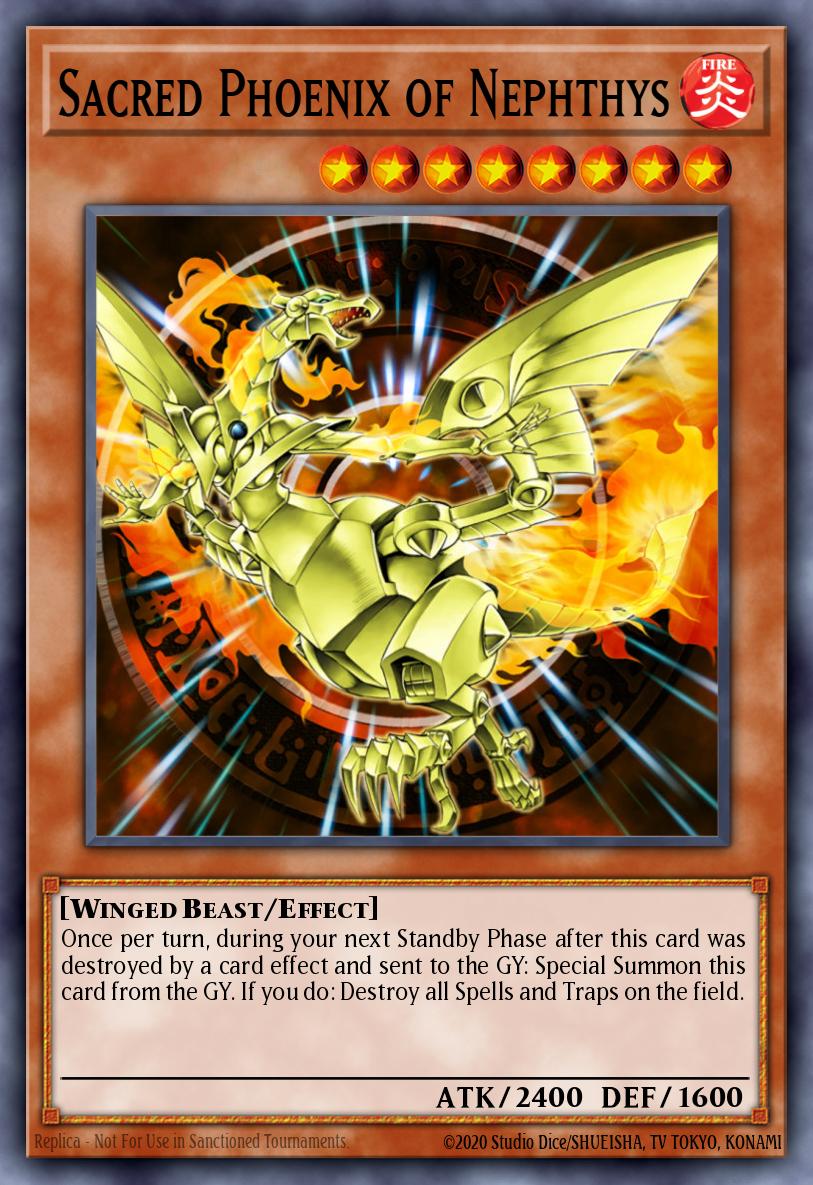 ネフティスの鳳凰神 FET-005 レリーフ（Sacred Phoenix of Nephthys）