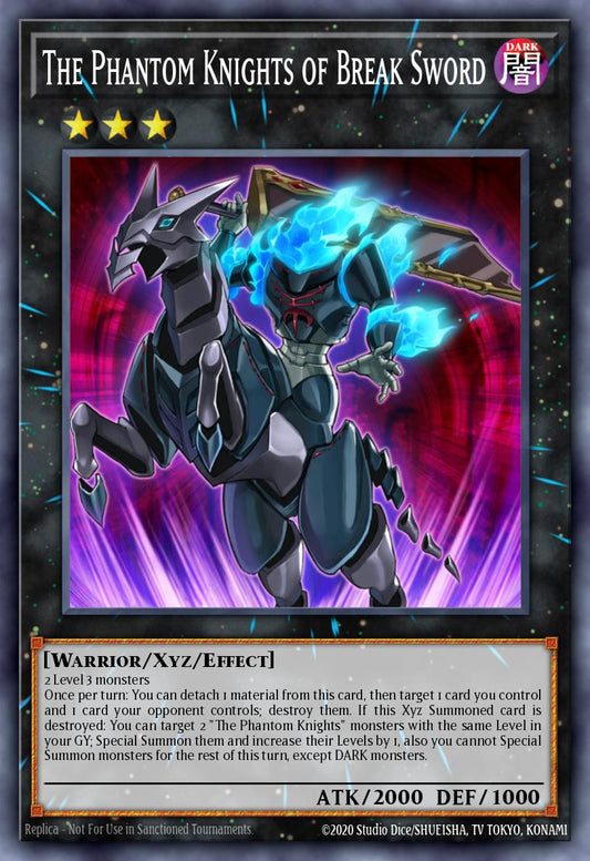 The Phantom Knights of Break Sword RA02-035 レリーフ
