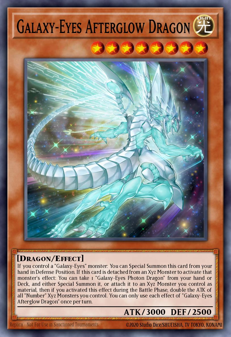 Galaxy Eyes Afterglow Dragon RA01-017 レリーフ