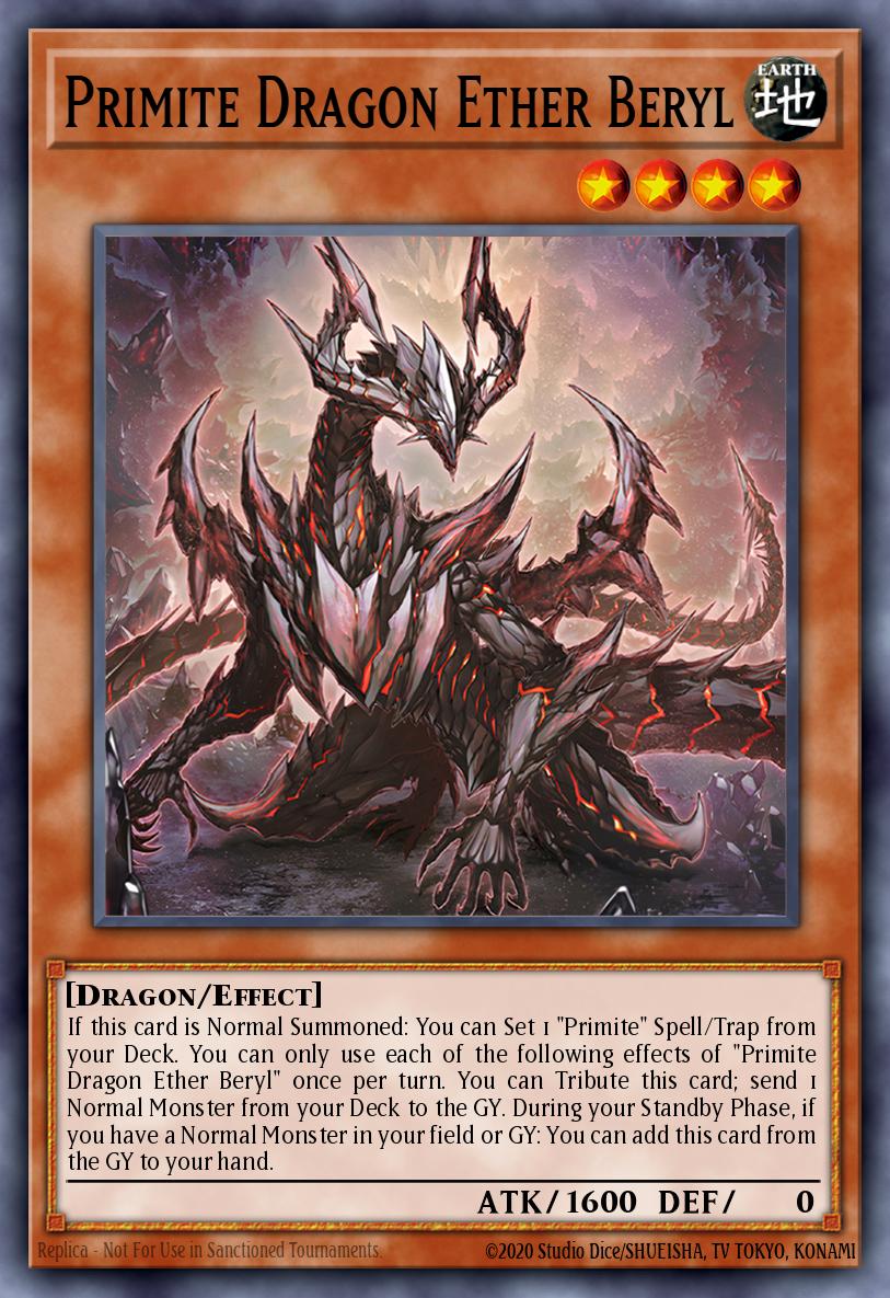 Primite Dragon Ether Beryl RA05-033 レリーフ