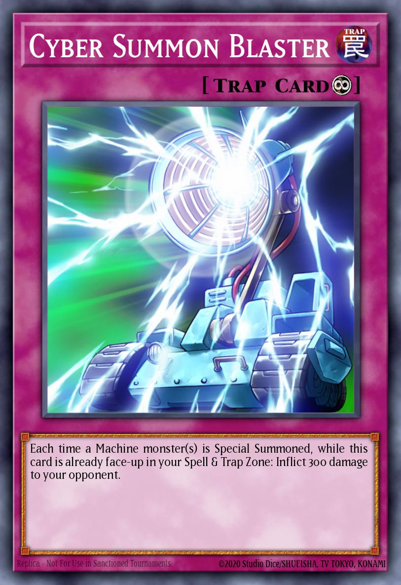 サイバー・サモン・ブラスター POTD-057 レリーフ（Cyber Summon Blaster）