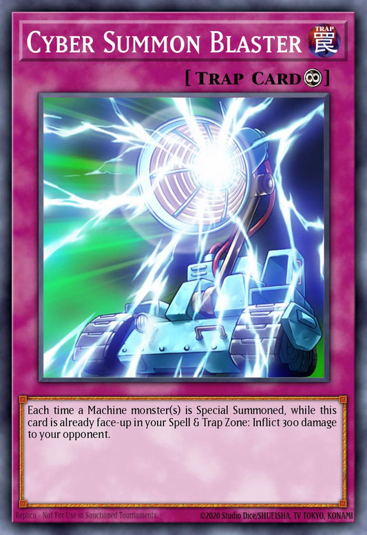 サイバー・サモン・ブラスター POTD-057 レリーフ（Cyber Summon Blaster）
