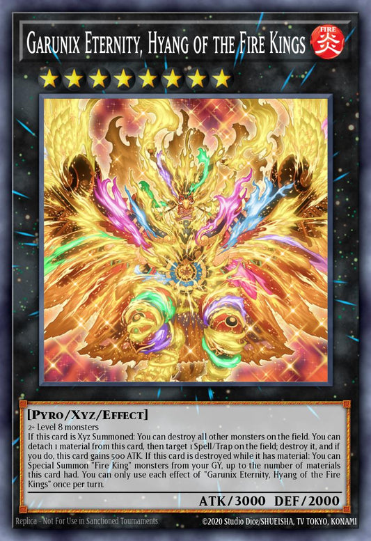 Garunix Eternity Hyang of the Fire Kings RA05-052 レリーフ