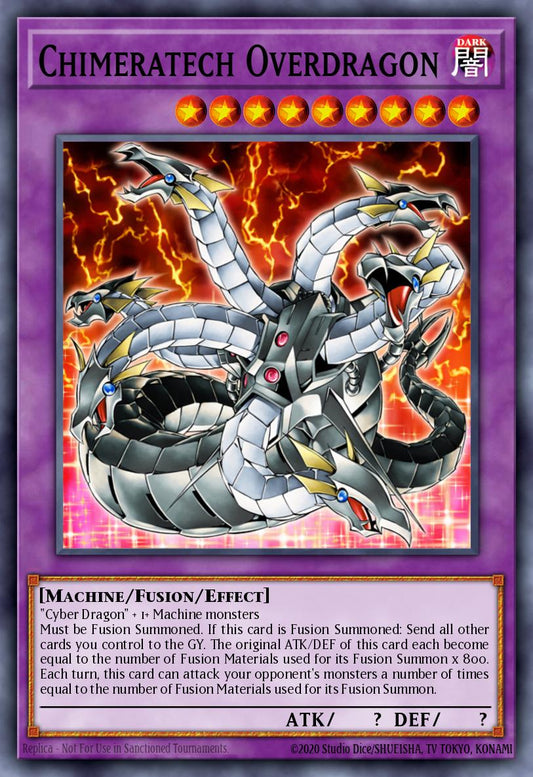 キメラテック・オーバー・ドラゴン POTD-034 レリーフ（Chimeratech Overdragon）