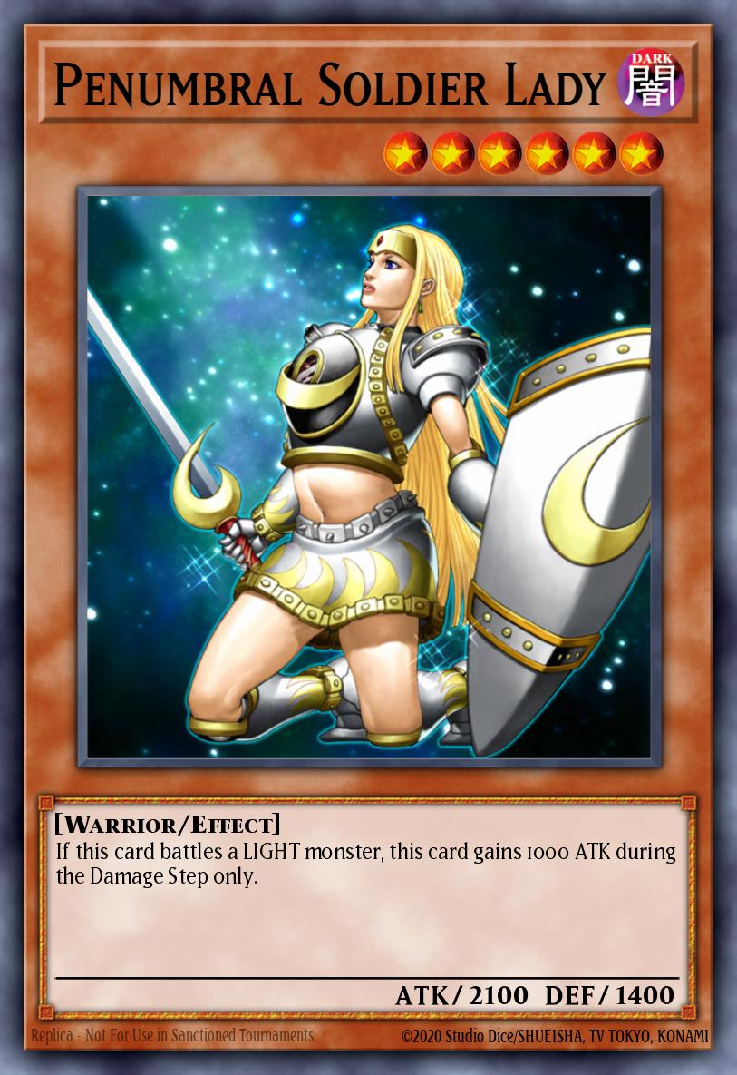 月の女戦士 SOD-033 レリーフ（Penumbral Soldier Lady）