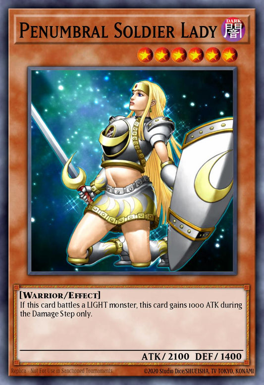 月の女戦士 SOD-033 レリーフ（Penumbral Soldier Lady）