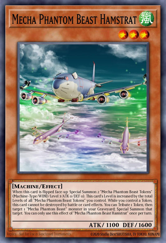 幻獣機ハムストラット LTGY-025 レリーフ（Mecha Phantom Beast Hamstrat）