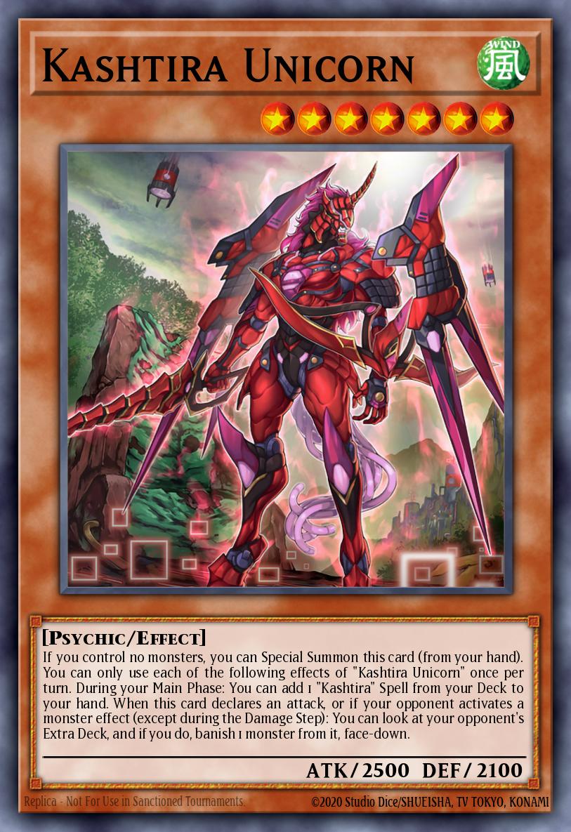 Kashtira Unicorn RA05-025 レリーフ