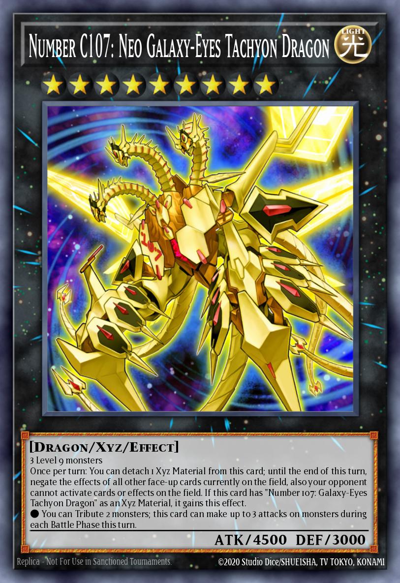 CNo.107 超銀河眼の時空龍 PRIO-041 レリーフ（Number C107 Neo Galaxy Eyes Tachyon Dragon）