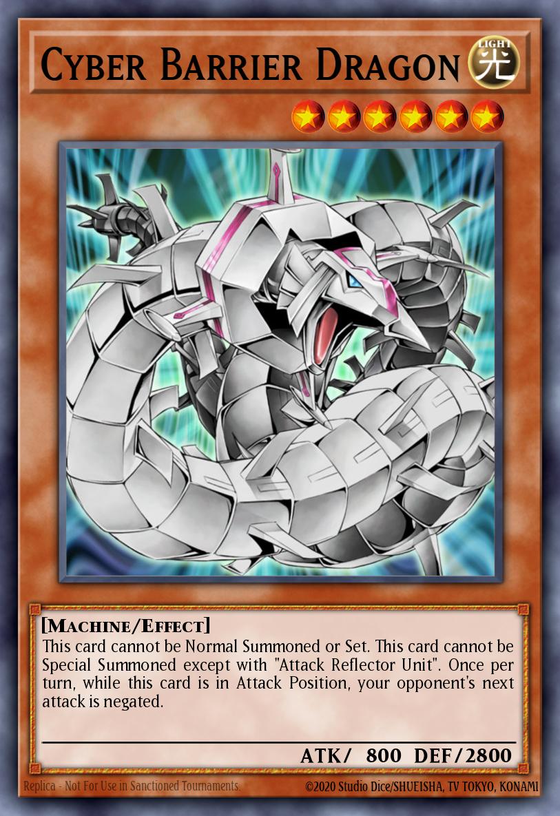 サイバー・バリア・ドラゴン SOI-006 レリーフ（Cyber Barrier Dragon）