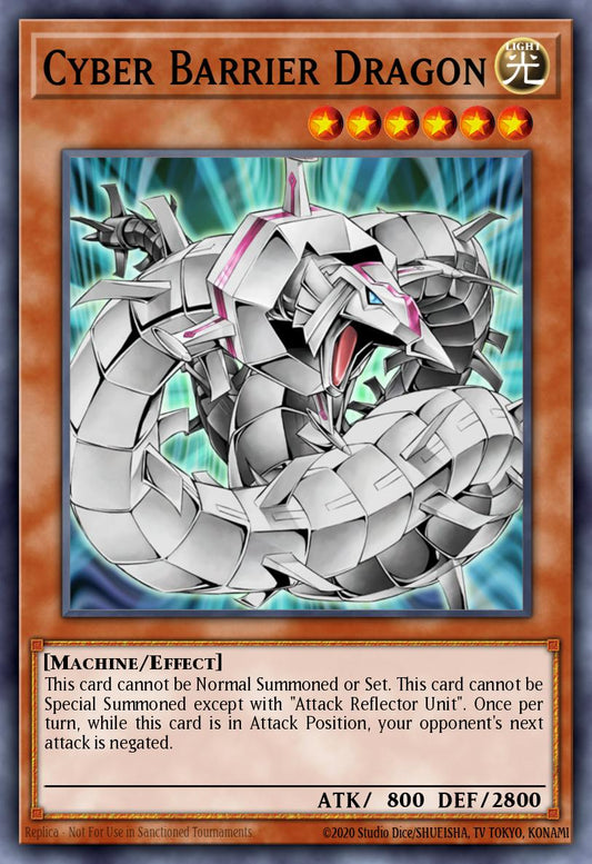 サイバー・バリア・ドラゴン SOI-006 レリーフ（Cyber Barrier Dragon）