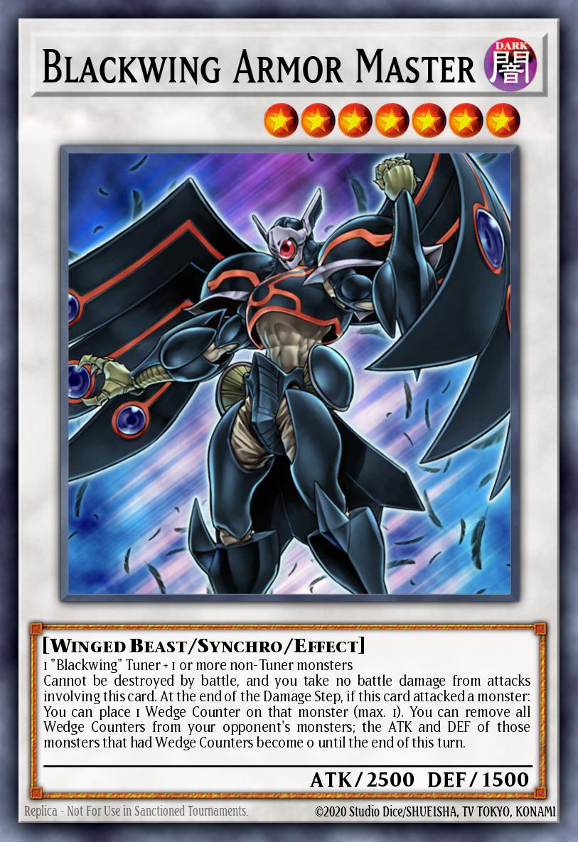 BF-アーマード・ウィング CRMS-041 レリーフ（Blackwing Armor Master）