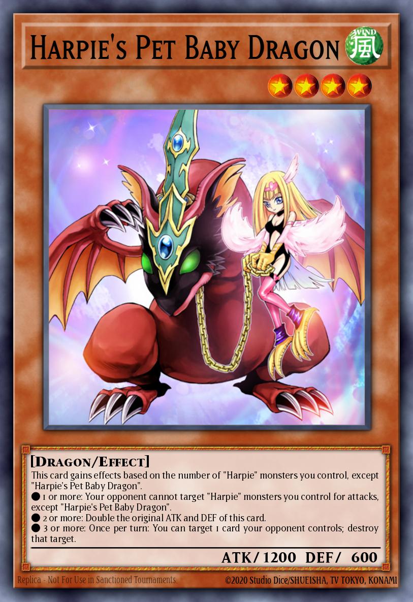 ハーピィズペット仔竜 EOJ-013 レリーフ（Harpie s Pet Baby Dragon）