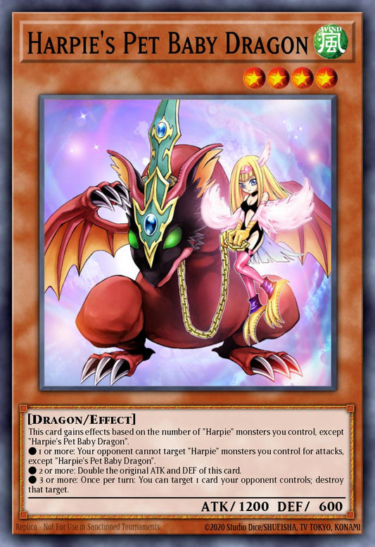 ハーピィズペット仔竜 EOJ-013 レリーフ（Harpie s Pet Baby Dragon）
